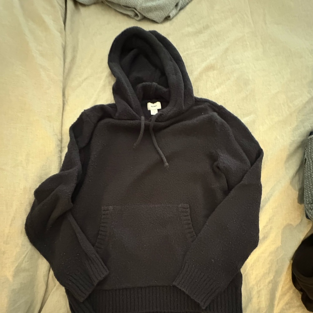 Men's Navy Hoodie Sweater